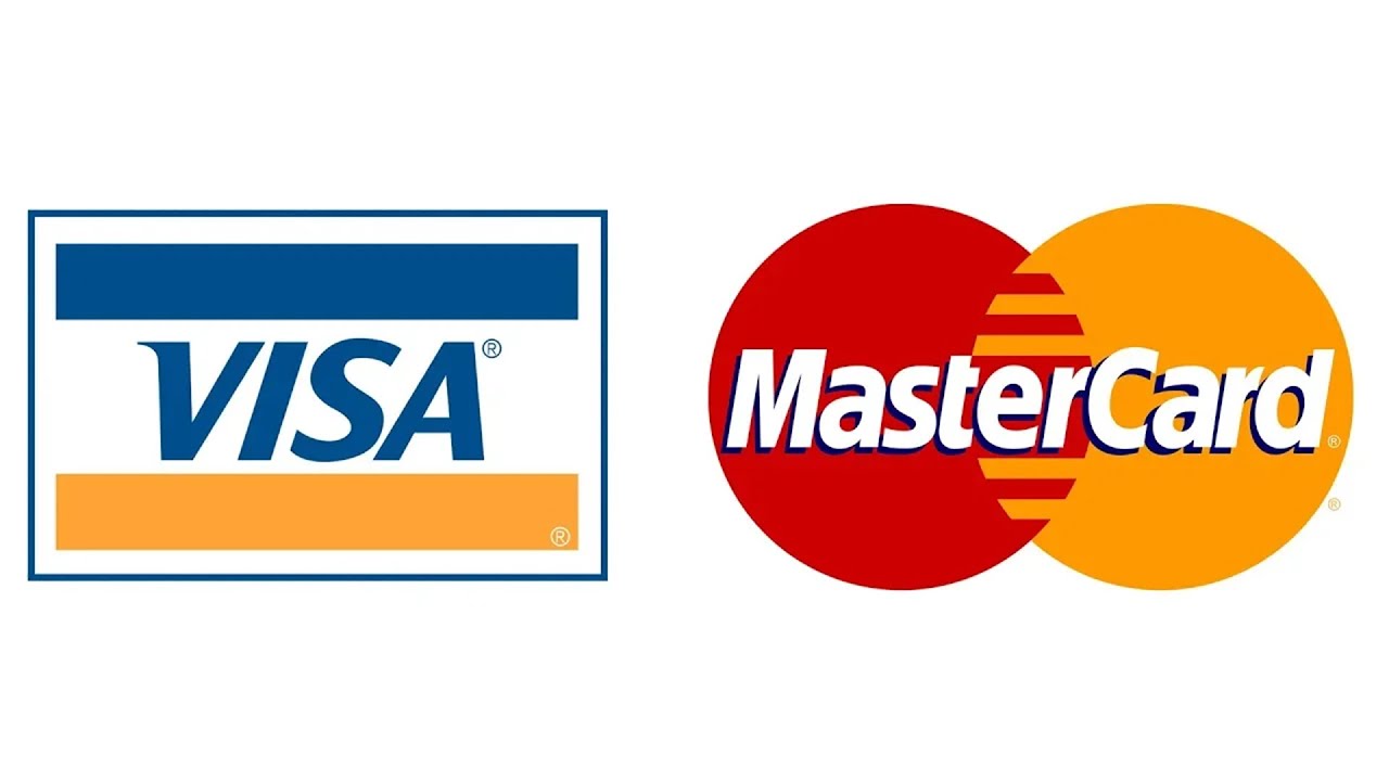 Tarjetas Visa y MasterCard aceptadas